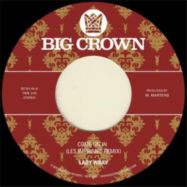 LADY WRAY; LES IMPRIMES; & SURPRISE CHEF | COME ON IN (LES IMPRIMES REMIX) B/W UNDER THE SUN (SURPRISE CHEF REMIX) | 7IN VINYL