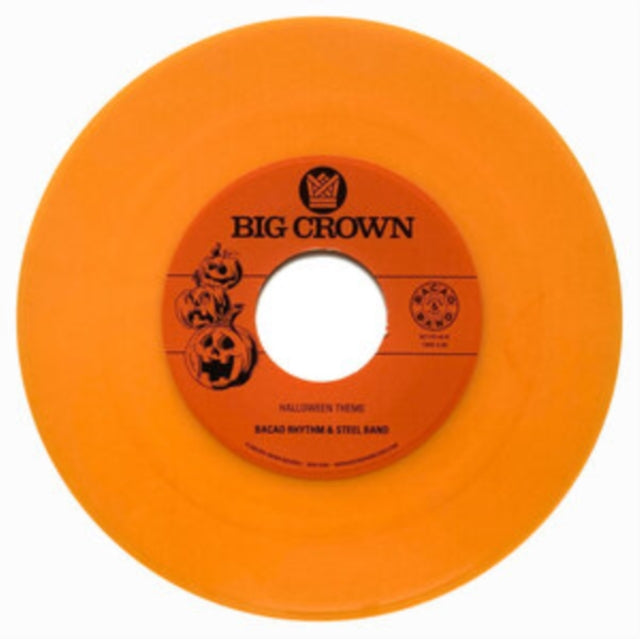 BACAO RHYTHM & STEEL BAND | STRANGER THINGS THEME B/W HALLOWEEN THEME (PUMPKIN ORANGE 7INCH) | 7IN VINYL