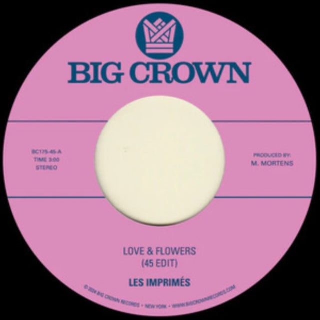 LES IMPRIMES | LOVE & FLOWERS (45 EDIT) / YOU | 7IN VINYL