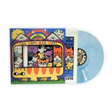 ALL CATS ARE CUTE (CLOUDY BLUE VINYL) | VINYL RECORD (LP)