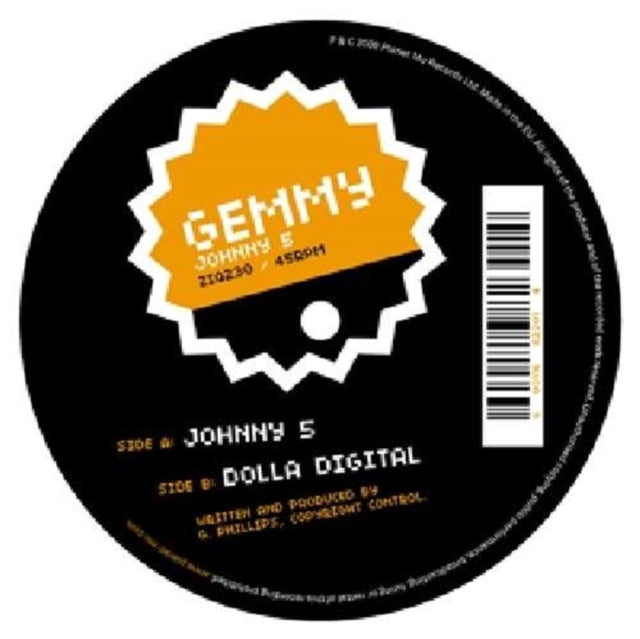 GEMMY | JOHNNY 5 | 12IN VINYL