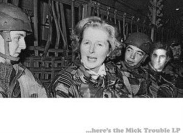 HERE'S THE MICK TROUBLE LP | VINYL RECORD (LP)