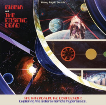 GIOBIA; THE COSMIC DEAD | INTERGALACTIC CONNECTION â€“ EXPLORING THE SIDERAL REMOTE HYPERSPACE (SPLIT RED/BLUE VINYL) | VINYL RECORD (LP)
