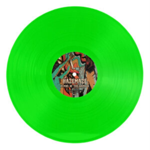 HAZEMAZE | HYMNS OF THE DAMNED (GREEN NEON VINYL) | VINYL RECORD (LP)