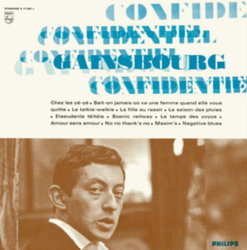 GAINSBOURG, SERGE | CONFIDENTIEL | VINYL RECORD (LP)