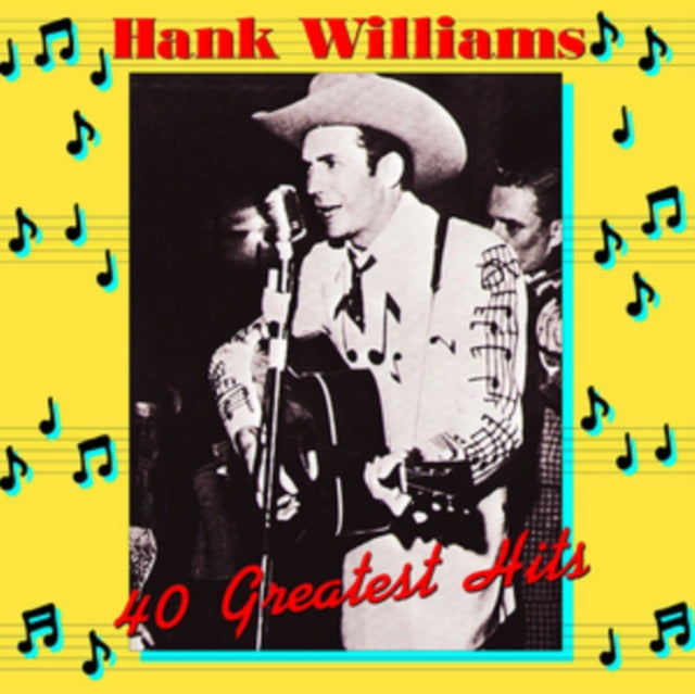 WILLIAMS, HANK | 40 GREATEST HITS (180G) | VINYL RECORD (LP)