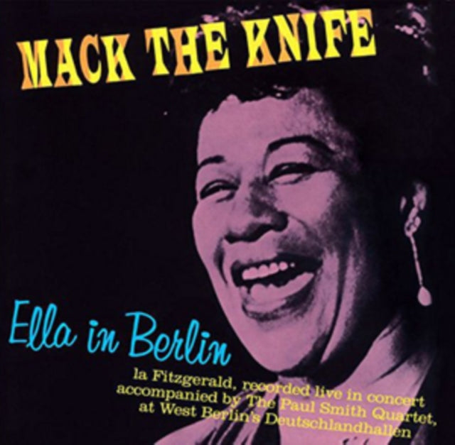 FITZGERALD, ELLA | MACK THE KNIFE: ELLA IN BERLIN | VINYL RECORD (LP)