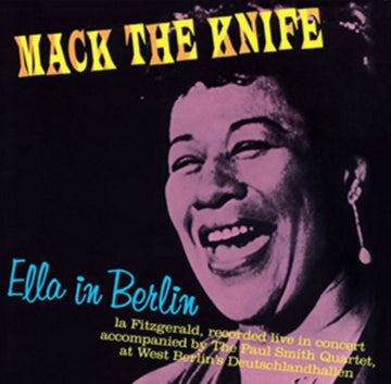 FITZGERALD, ELLA | MACK THE KNIFE: ELLA IN BERLIN | VINYL RECORD (LP)