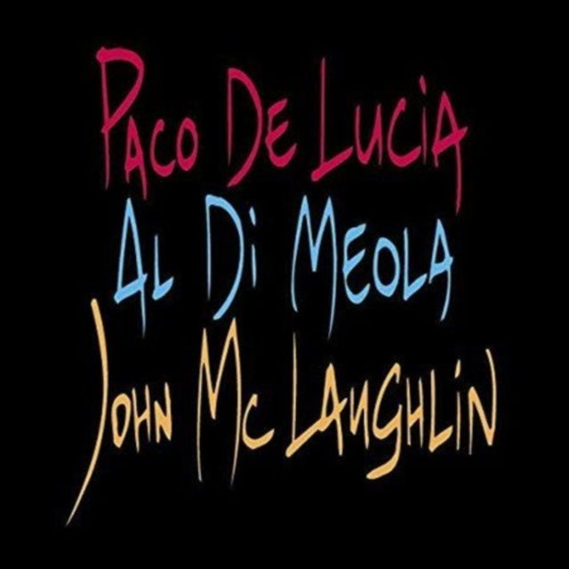 DE LUCIA, PACO; AL DI MEOLA; JOHN MCLAUGHLIN | GUITAR TRIO (LP) | VINYL RECORD (LP)