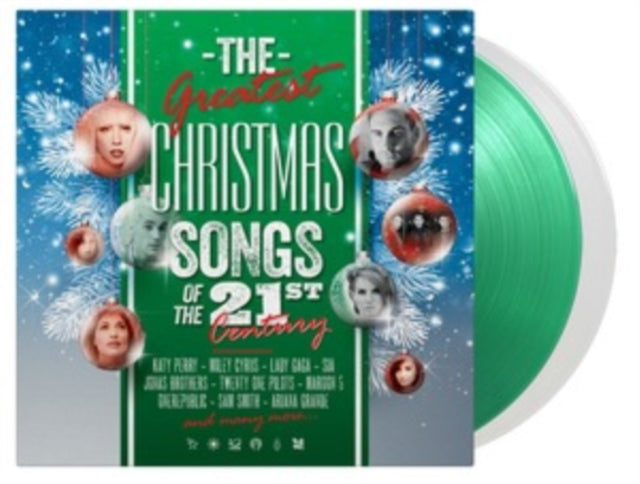 VARIOUS ARTISTS | GREATEST CHRISTMAS SONGS OF THE 21ST CENTURY (2LP/180G/1-GREEN/2-WHITE VINYL) | VINYL RECORD (LP)