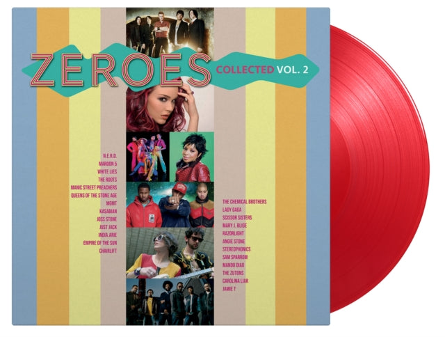 VARIOUS ARTISTS | ZEROES COLLECTED: VOL. 2 (2LP/LIMITED/RED VINYL/180G/INSERT/NUMBERED) | VINYL RECORD (LP)