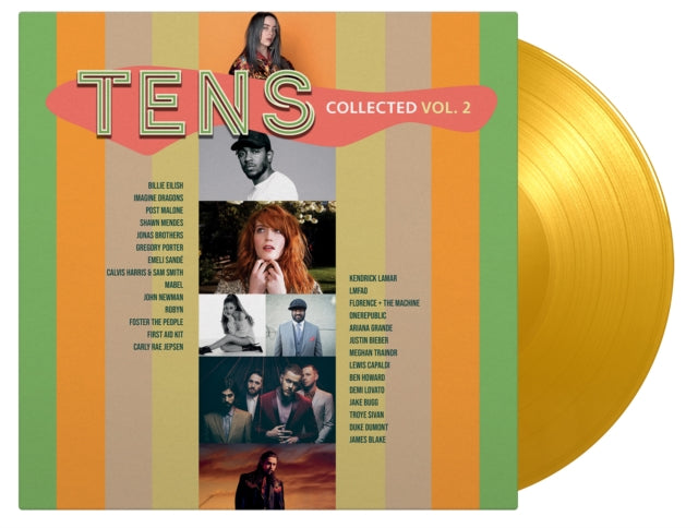 VARIOUS ARTISTS | TENS COLLECTED: VOL. 2 (2LP/LIMITED/YELLOW VINYL/180G/INSERT/NUMBERED) | VINYL RECORD (LP)