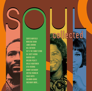 VARIOUS ARTISTS | SOUL COLLECTED (1 YELLOW & 1 ORANGE VINYL/180G/2LP) | VINYL RECORD (LP)