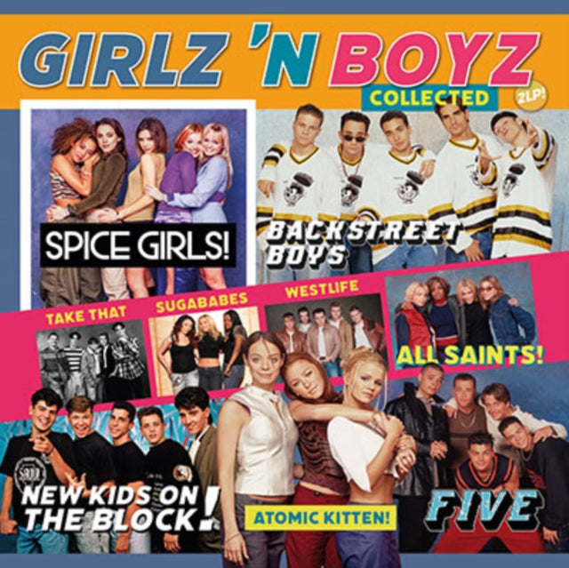 VARIOUS ARTISTS | GIRLZ 'N BOYZ COLLECTED (2LP/BLUE & PINK VINYL/180G) | VINYL RECORD (LP)