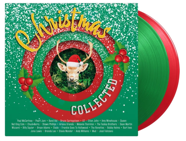 VARIOUS ARTISTS | CHRISTMAS COLLECTED (2LP/1-TRANSLUCENT GREEN & 1-TRANSLUCENT RED VINYL/180G) | VINYL RECORD (LP)