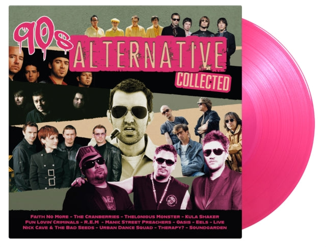 VARIOUS ARTISTS | 90'S ALTERNATIVE COLLECTED (2LP/TRANSLUCENT MAGENTA VINYL/180G) | VINYL RECORD (LP)