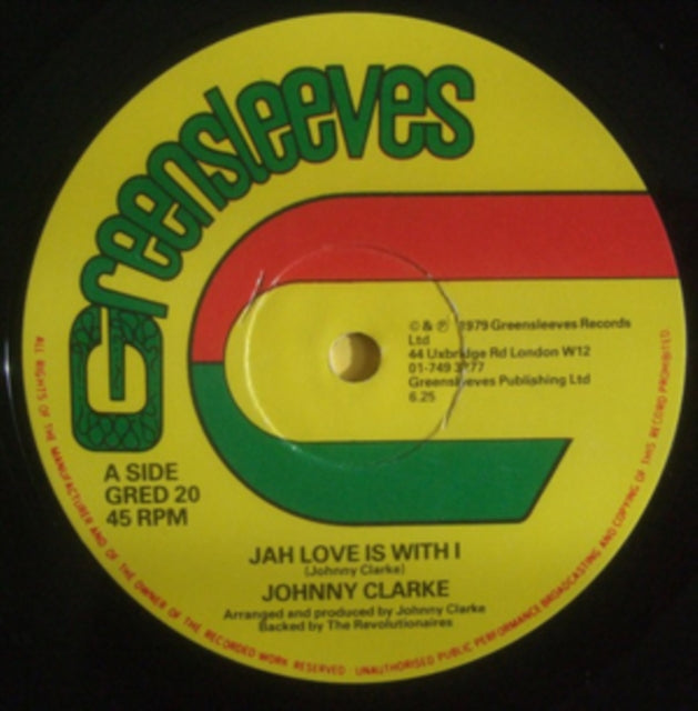 CLARKE, JOHNNY | JAH LOVE IS WITH I | 7IN VINYL