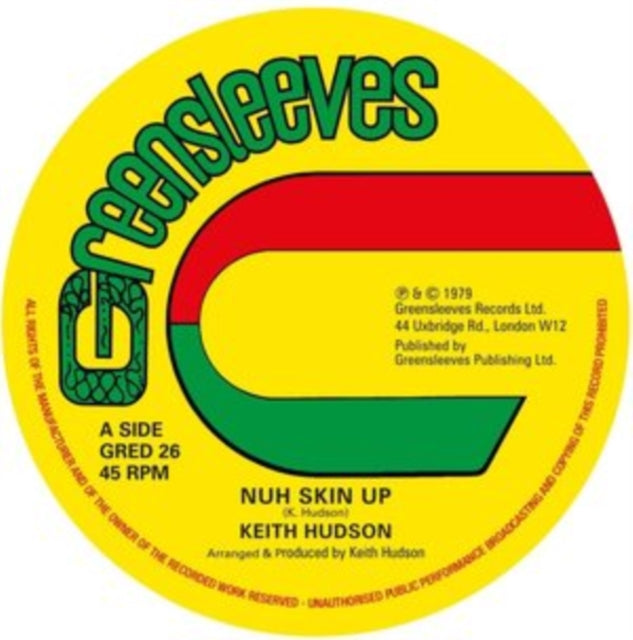 HUDSON, KEITH | NUH SKIN UP | 12IN VINYL