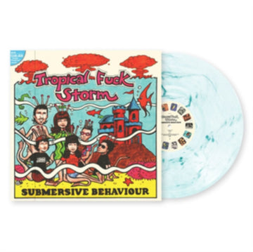 TROPICAL FUCK STORM | SUBMERSIVE BEHAVIOUR (CLEAR & AQUA BLUE SMOKE VINYL) | VINYL RECORD (LP)