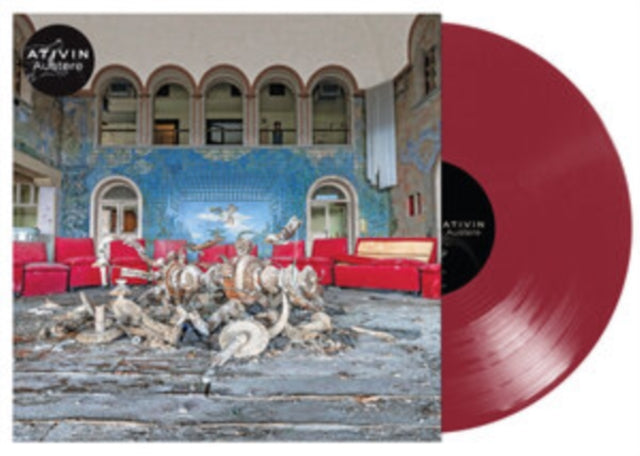 ATIVIN | AUSTERE (OXBLOOD VINYL) | VINYL RECORD (LP)