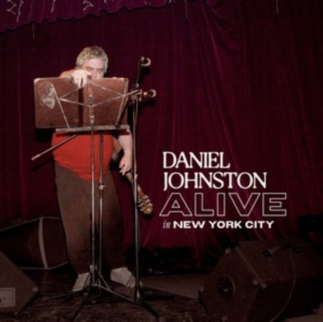JOHNSTON, DANIEL | ALIVE IN NEW YORK CITY (CLEAR VINYL) | VINYL RECORD (LP)