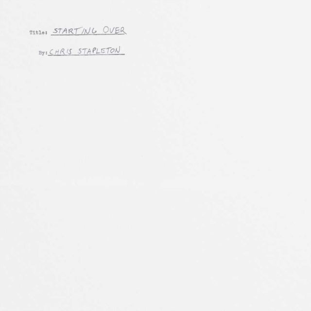 STAPLETON, CHRIS | STARTING OVER (2LP/180G) | VINYL RECORD (LP)