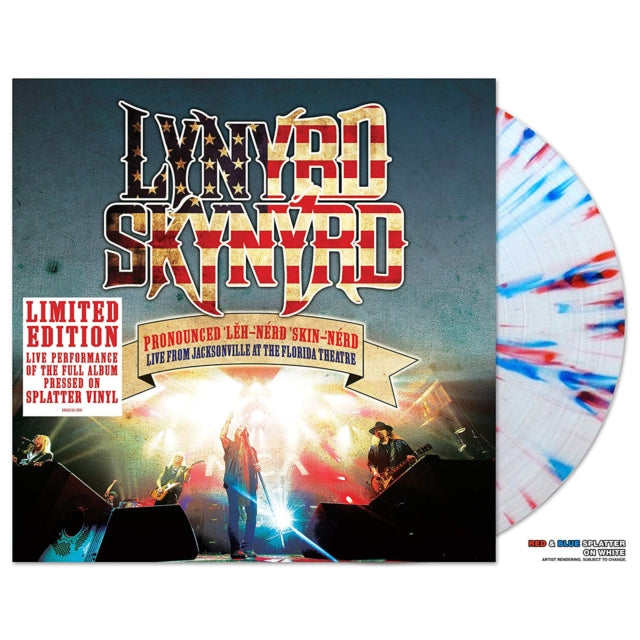 LYNYRD SKYNYRD | PRONOUNCED LEH-NERD SKIN-NERD - LIVE FROM JACKSONVILLE (RED MARBLED VINYL) | VINYL RECORD (LP)