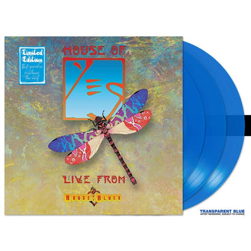 YES | HOUSE OF YES: LIVE FROM HOUSE OF BLUES (TRANSLUCENT BLUE VINYL/3LP) | VINYL RECORD (LP)