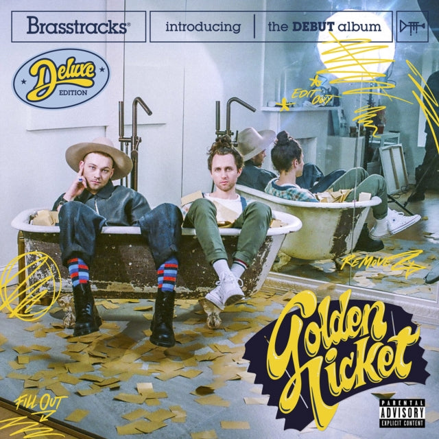 BRASSTRACKS | GOLDEN TICKET (2LP/DELUXE EDITION) | VINYL RECORD (LP)