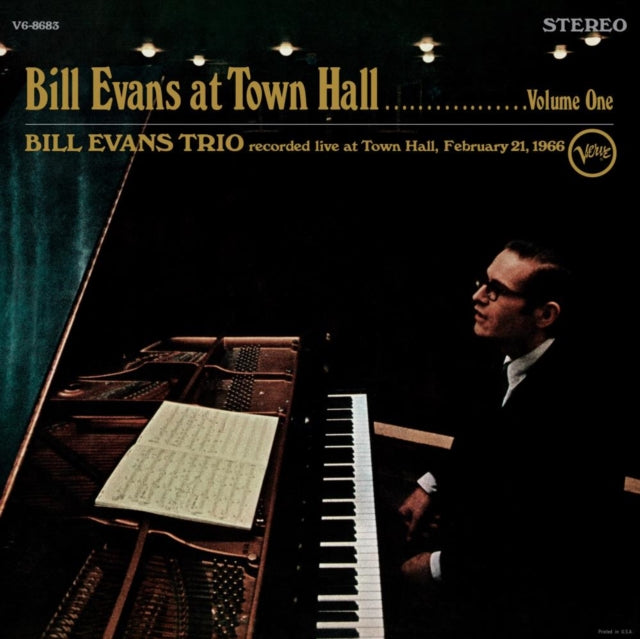 EVANS, BILL | AT TOWN HALL: VOLUME ONE (VERVE ACOUSTIC SOUNDS SERIES) | VINYL RECORD (LP)