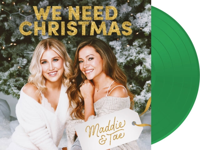 MADDIE & TAE | WE NEED CHRISTMAS EP (EMERALD GREEN VINYL/45 RPM) | VINYL RECORD (LP)