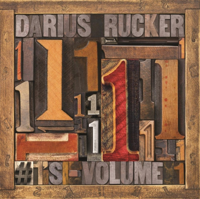 RUCKER, DARIUS | #1'S (RED VINYL) | VINYL RECORD (LP)
