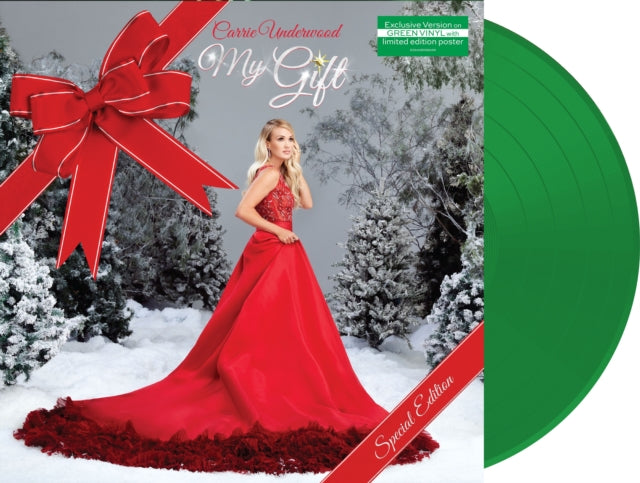 UNDERWOOD, CARRIE | MY GIFT (SPECIAL EDITION) (GREEN VINYL/2LP) | VINYL RECORD (LP)