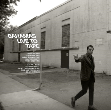 BAHAMAS | LIVE TO TAPE | VINYL RECORD (LP)