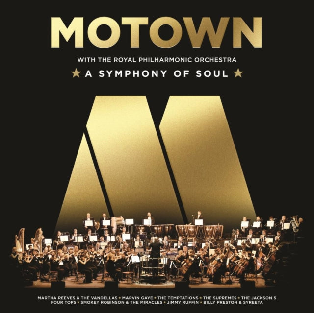 VARIOUS ARTISTS | MOTOWN: A SYMPHONY OF SOUL (WITH THE ROYAL PHILHARMONIC ORCHESTRA) | VINYL RECORD (LP)