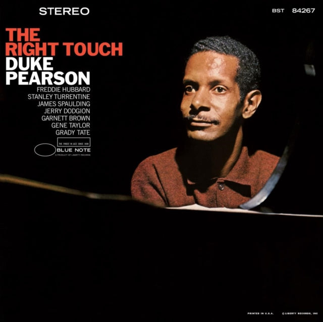 PEARSON, DUKE | RIGHT TOUCH (BLUE NOTE TONE POET SERIES) | VINYL RECORD (LP)