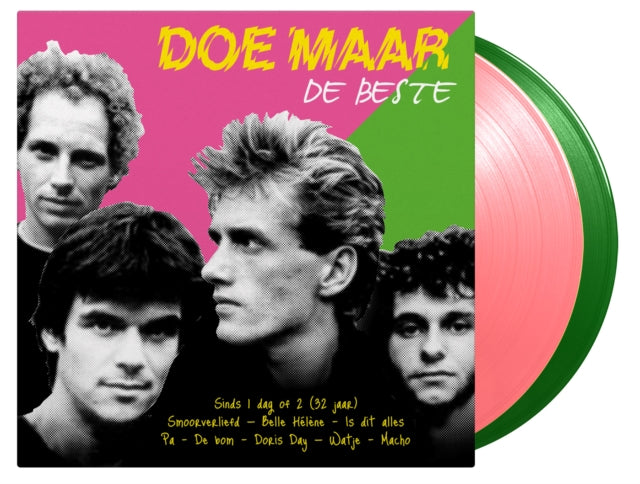 DOE MAAR | DE BESTE (LIMITED/1 PINK & 1 GREEN 180G/2LP) | VINYL RECORD (LP)
