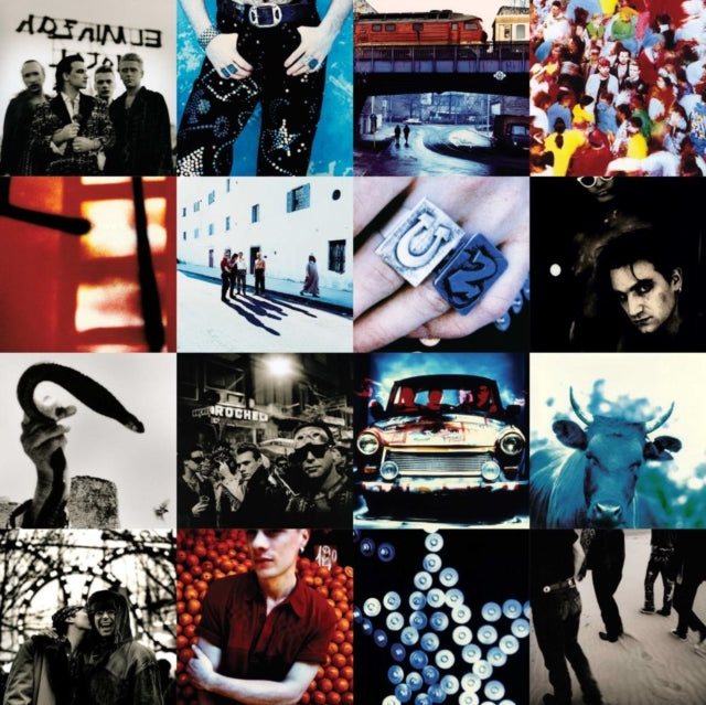 U2 | ACHTUNG BABY (30TH ANNIVERSARY) (DELUXE RED/BLUE VINYL/2LP) | VINYL RECORD (LP)