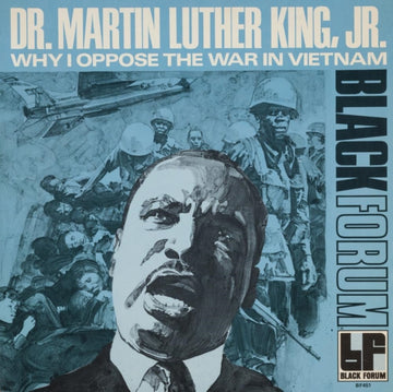 KING JR., REV. MARTIN LUTHER | WHY I OPPOSE THE WAR IN VIETNAM | VINYL RECORD (LP)