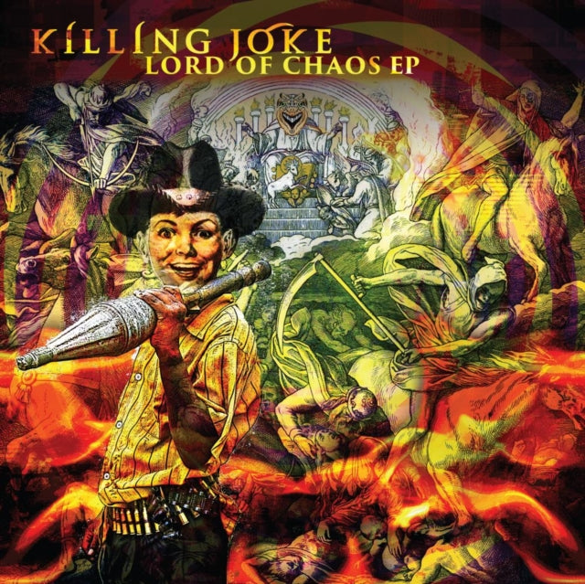 KILLING JOKE | LORD OF CHAOS (CLEAR VINYL) | VINYL RECORD (LP)