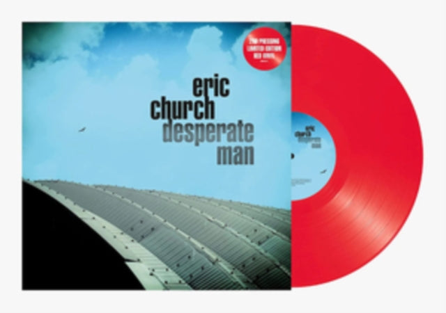 CHURCH, ERIC | DESPERATE MAN (RED VINYL) | VINYL RECORD (LP)