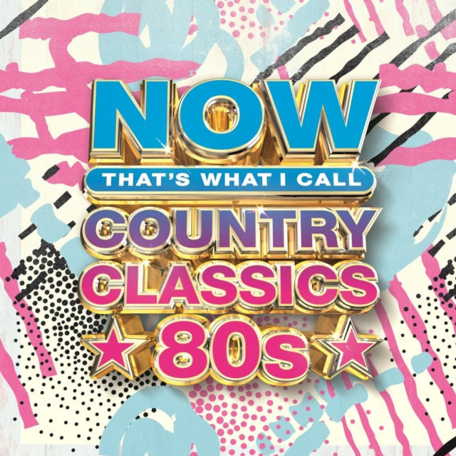 VARIOUS ARTISTS | NOW COUNTRY CLASSICS '80S (HOT PINK & BABY BLUE VINYL/2LP) | VINYL RECORD (LP)