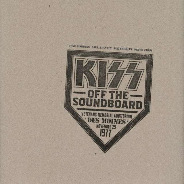 KISS | KISS OFF THE SOUNDBOARD: LIVE IN DES MOINES (VIOLET VINYL/2LP) | VINYL RECORD (LP)