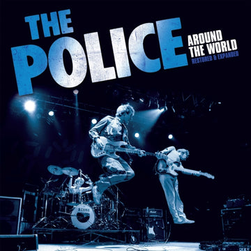 POLICE | AROUND THE WORLD (RESTORED & EXPANDED) (BLUE VINYL/DVD) | VINYL RECORD (LP)