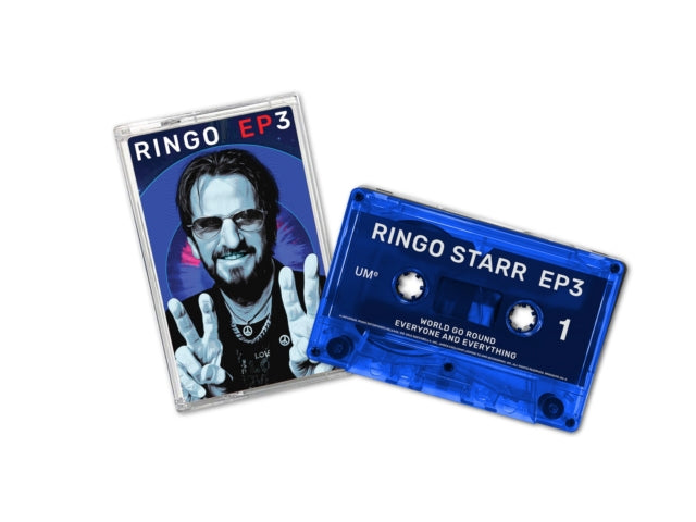 RINGO STARR | EP3 (TRANSLUCENT ROYAL BLUE CASSETTE) | MUSIC CASSETTE