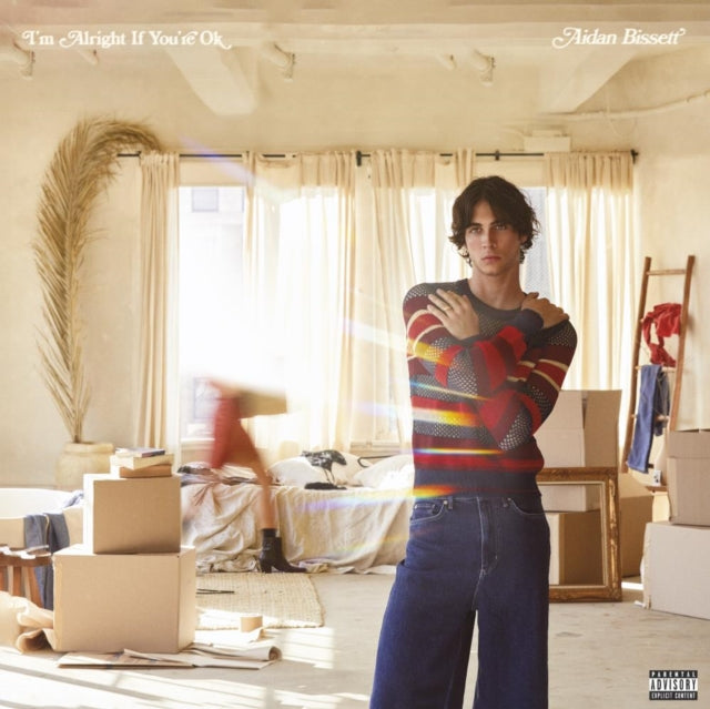 BISSETT, AIDAN | I'M ALRIGHT IF YOU'RE OK (RED VINYL) | VINYL RECORD (LP)