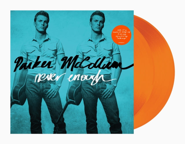 MCCOLLUM, PARKER | NEVER ENOUGH (ORANGE VINYL/2LP) | VINYL RECORD (LP)