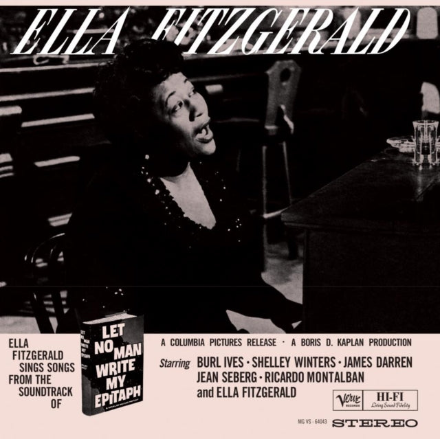 FITZGERALD, ELLA | LET NO MAN WRITE MY EPITAPH (VERVE ACOUSTIC SOUNDS SERIES) | VINYL RECORD (LP)