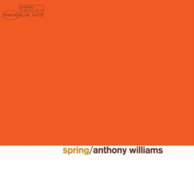 WILLIAMS, ANTHONY | SPRING (BLUE NOTE CLASSIC VINYL SERIES) | VINYL RECORD (LP)