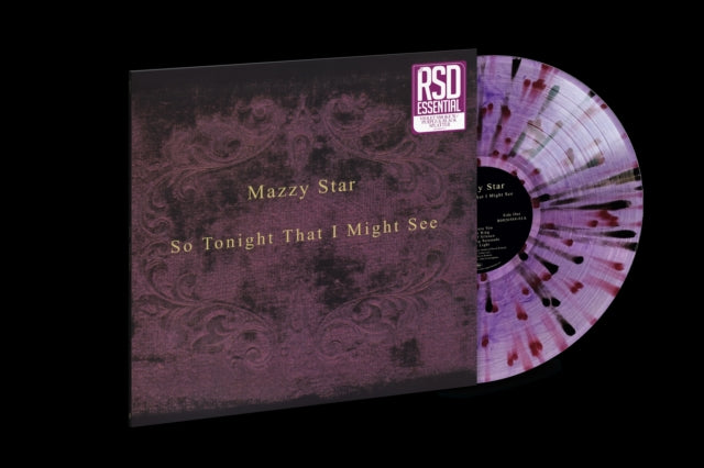 MAZZY STAR | SO TONIGHT THAT I MIGHT SEE (VIOLET SMOKE W/ PURPLE & BLACK SPLATTER VINYL) (RSD ESSENTIAL) | VINYL RECORD (LP)